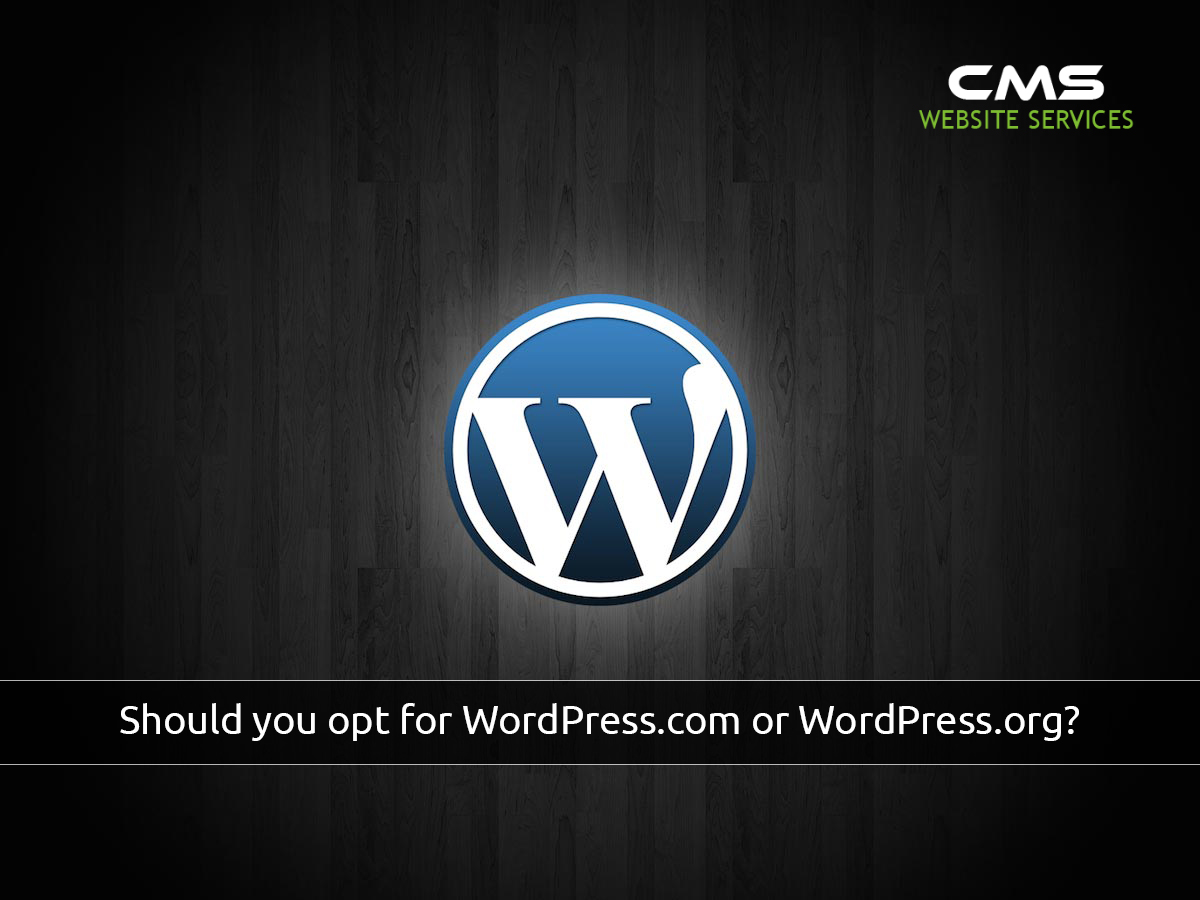 WordPress.com or WordPress.org