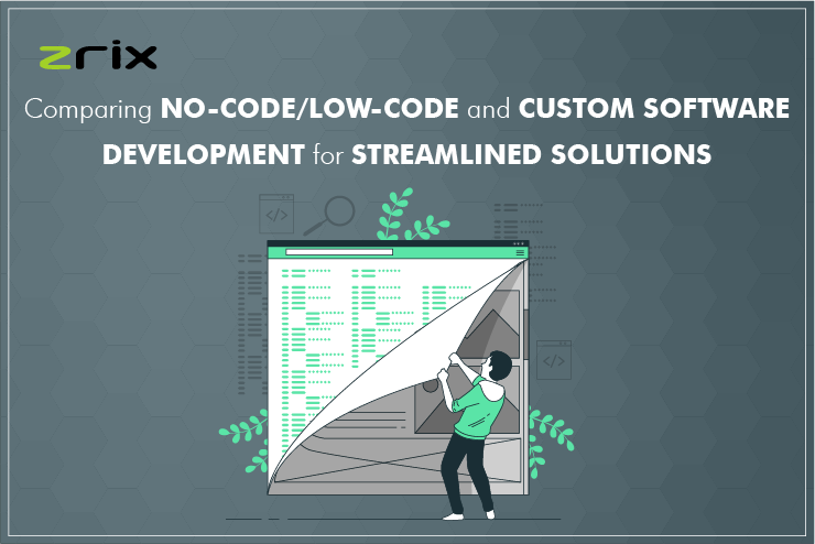 no code low code and custom software development
