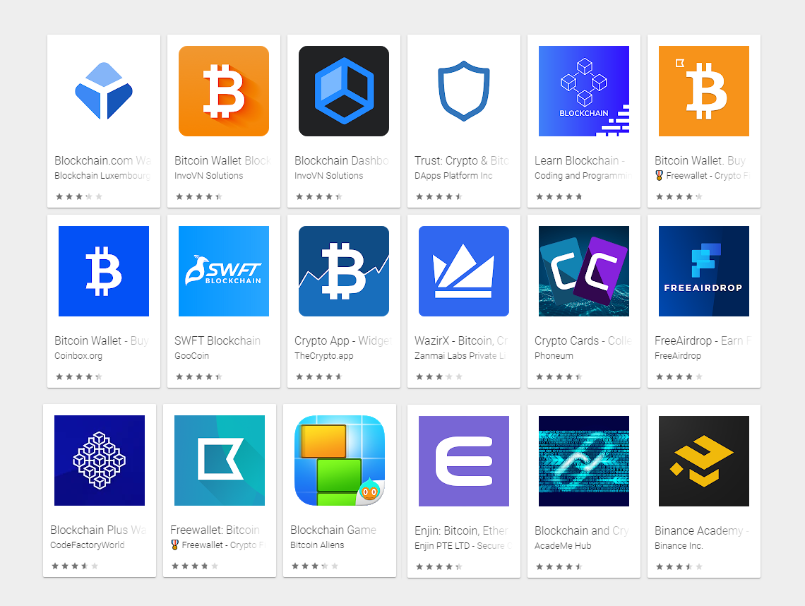 blockchain based apps