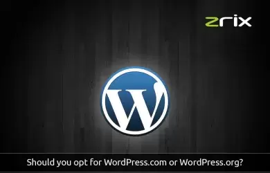 WordPress.com or WordPress.org